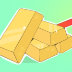 Decline in gold and crude prices with a focus on market trends.