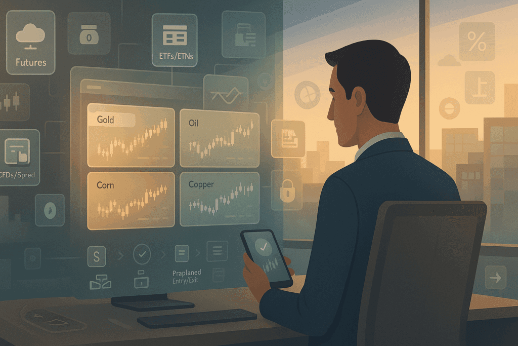 Trade Commodities Online With Calm, Repeatable Steps