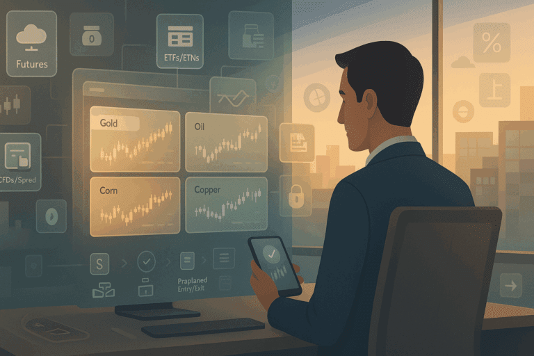 Trade Commodities Online With Calm, Repeatable Steps