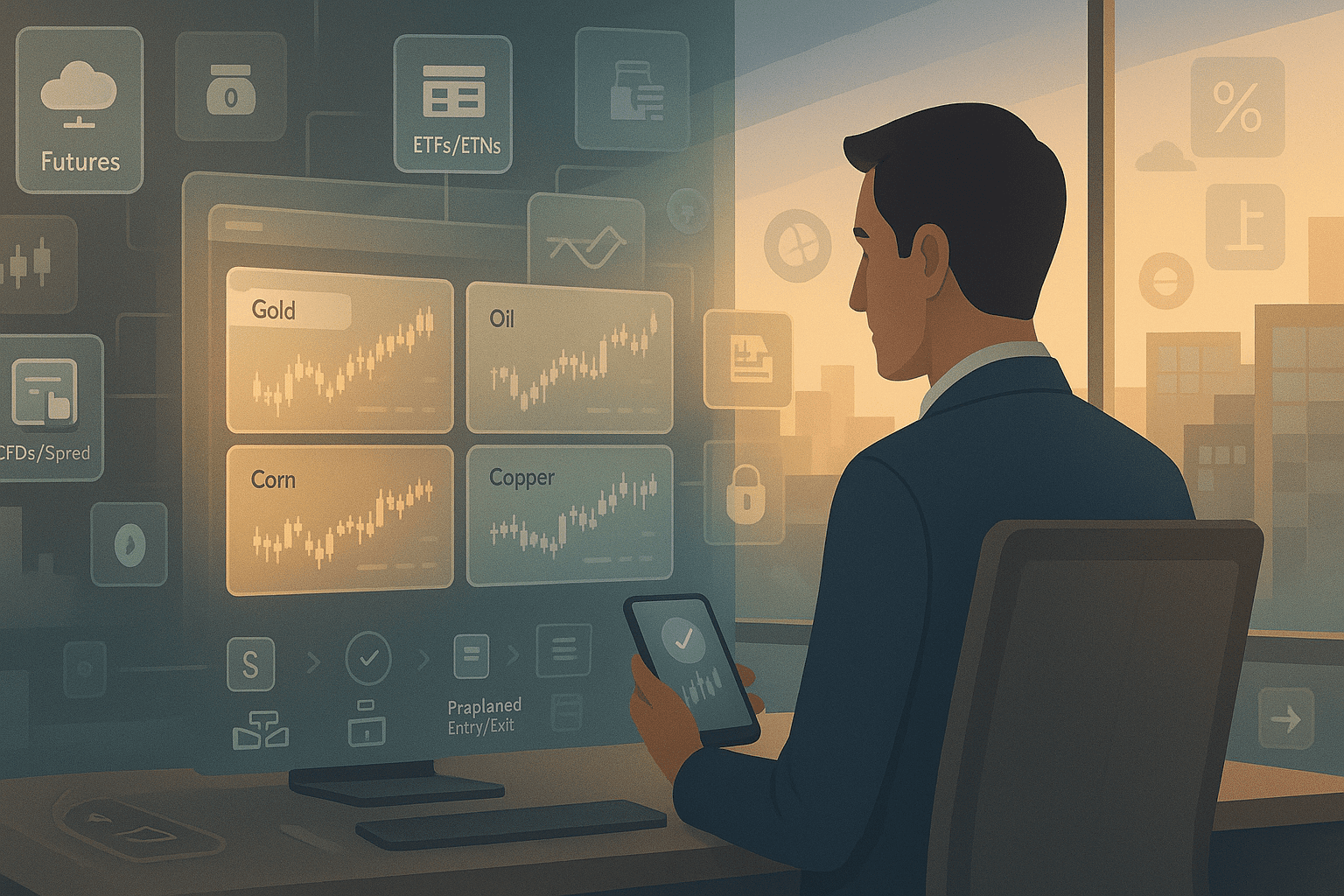 Trade Commodities Online With Calm, Repeatable Steps