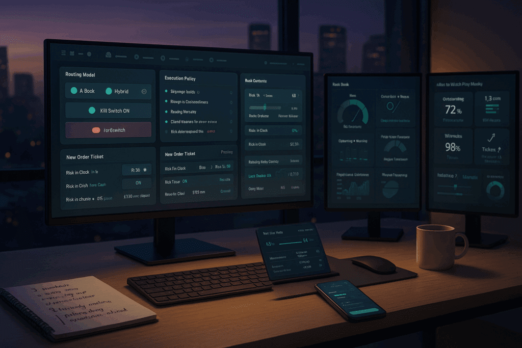 Start a Brokerage Firm Online With Calm Confidence