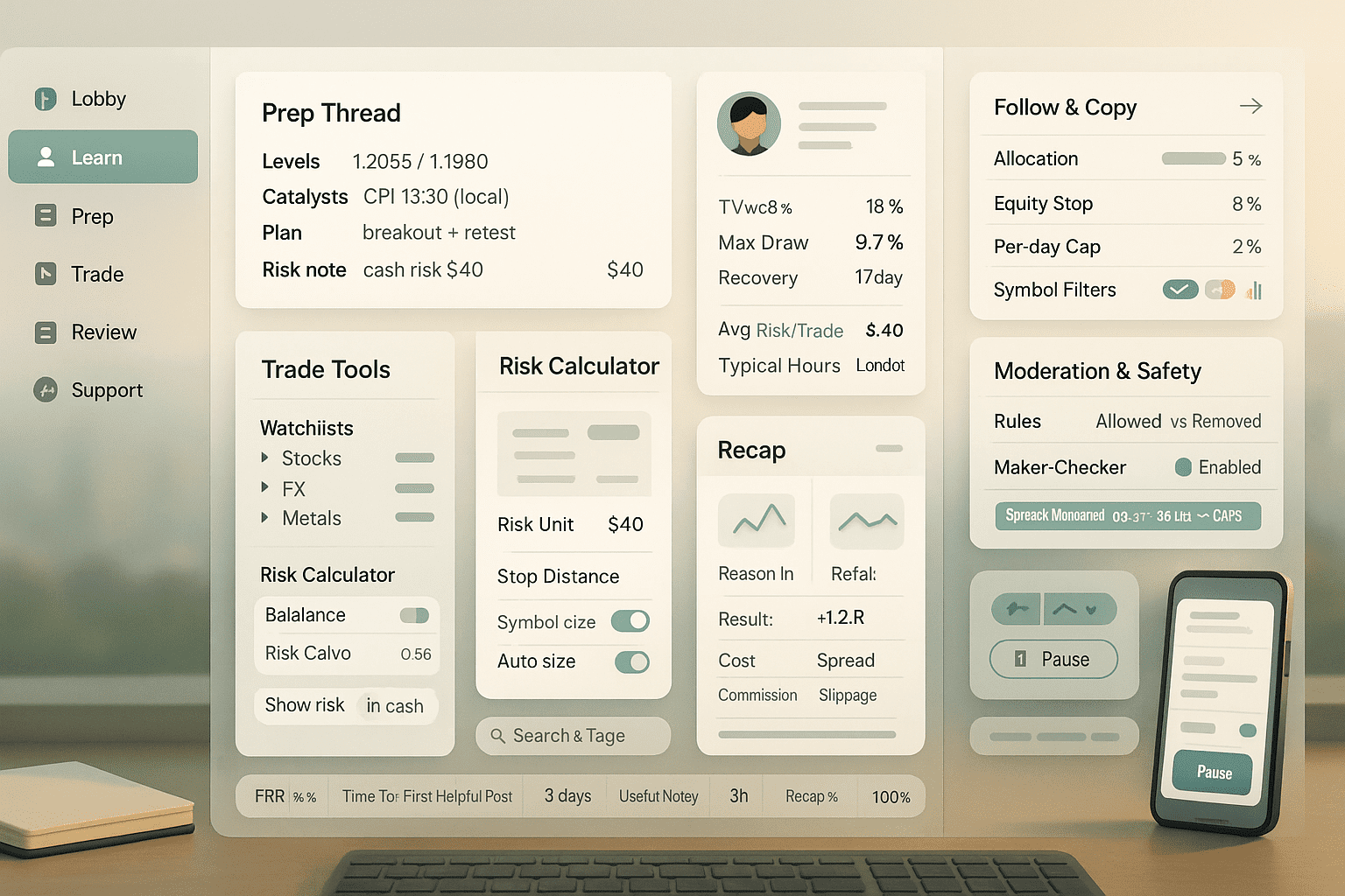 Trading Community Platform That People Actually Use