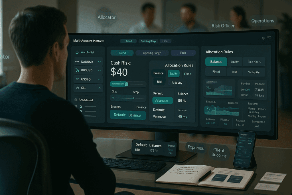 Multi Account Trading Platform Roadmap For Teams Today
