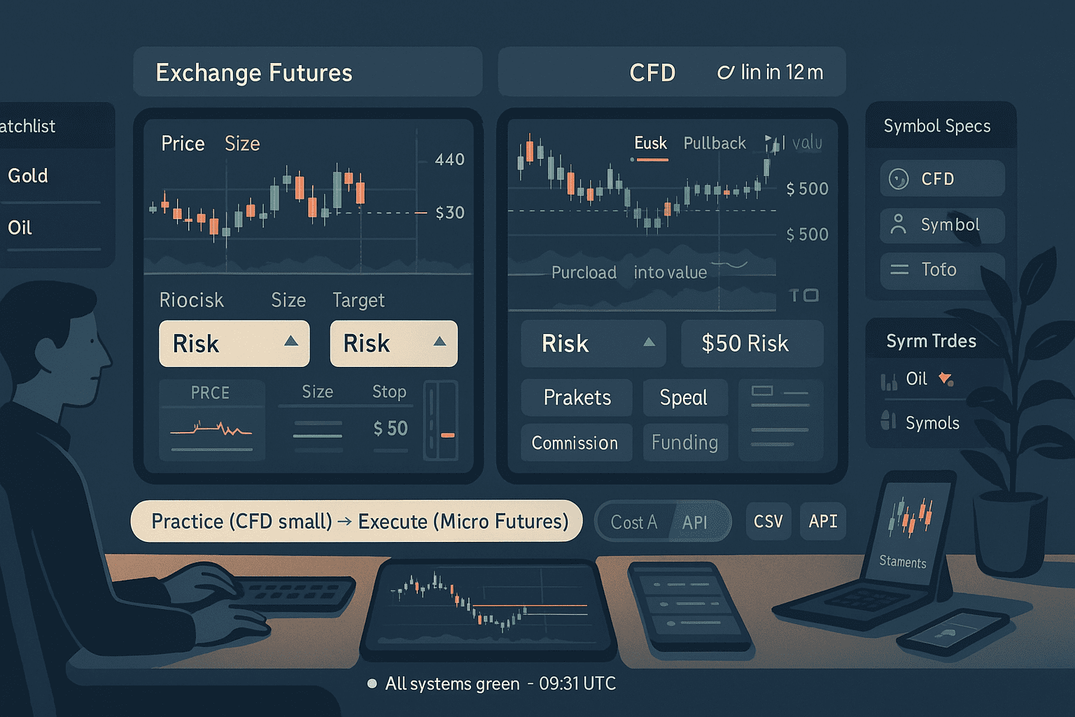 Futures CFD Trading That Feels Calm And Consistent